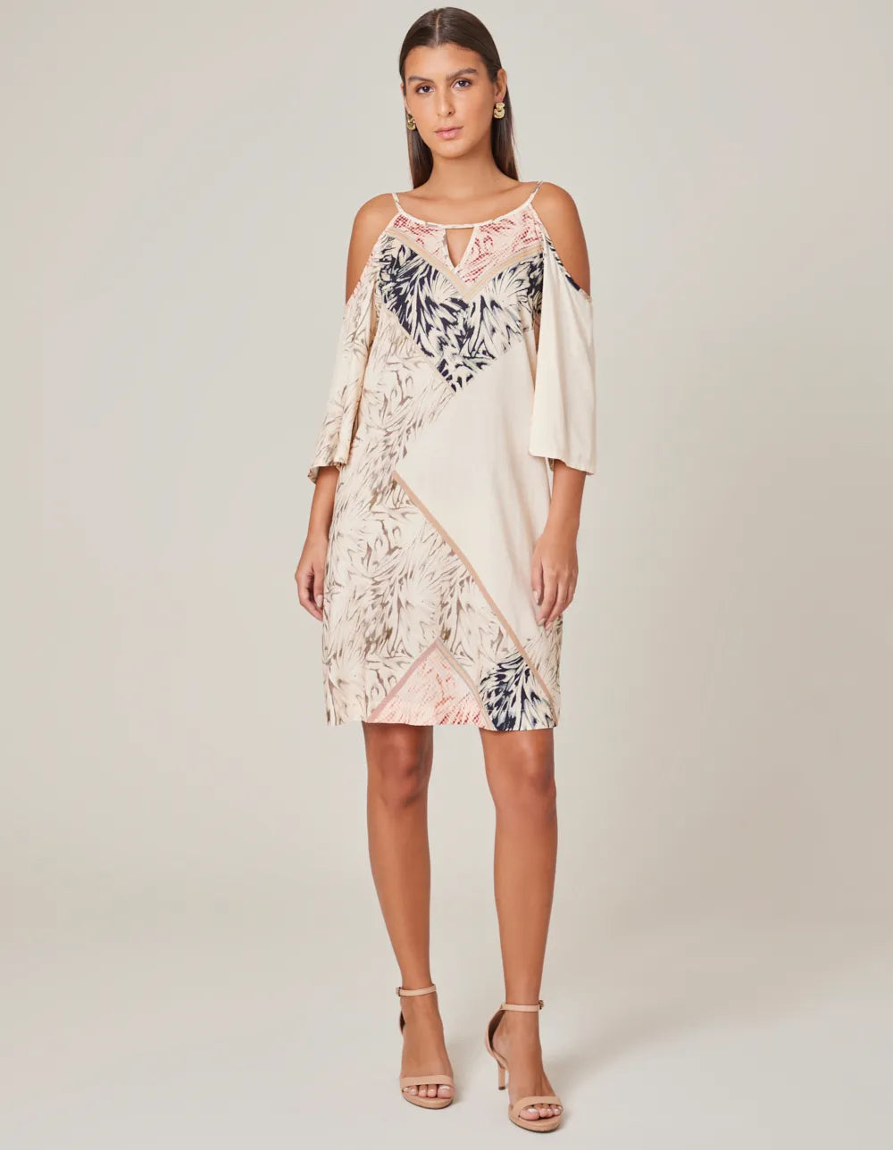 CAMPELO PRINTED SHORT DRESS