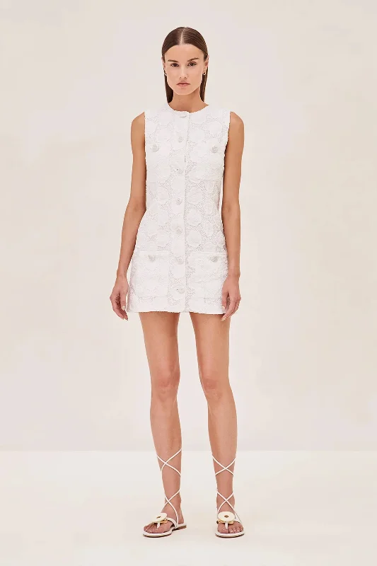 ALEXIS | Layla Dress - White