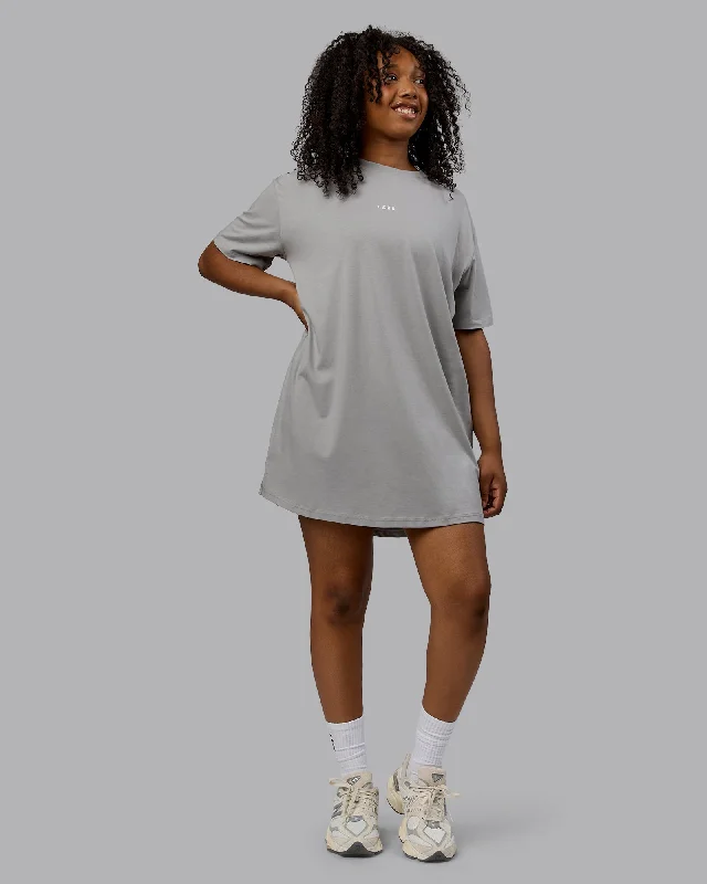 Daily FLXCotton Oversized Dress - Circular Grey