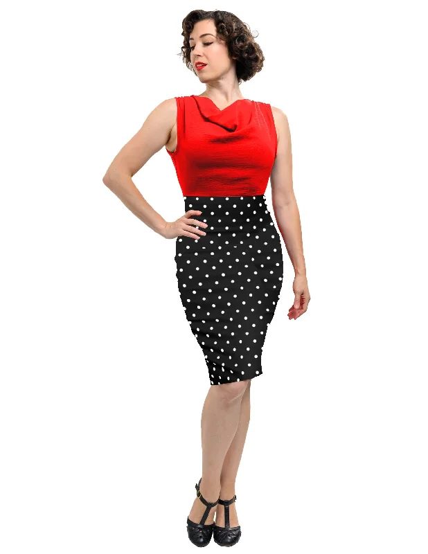 Polka Dot Ramona Wiggle Dress