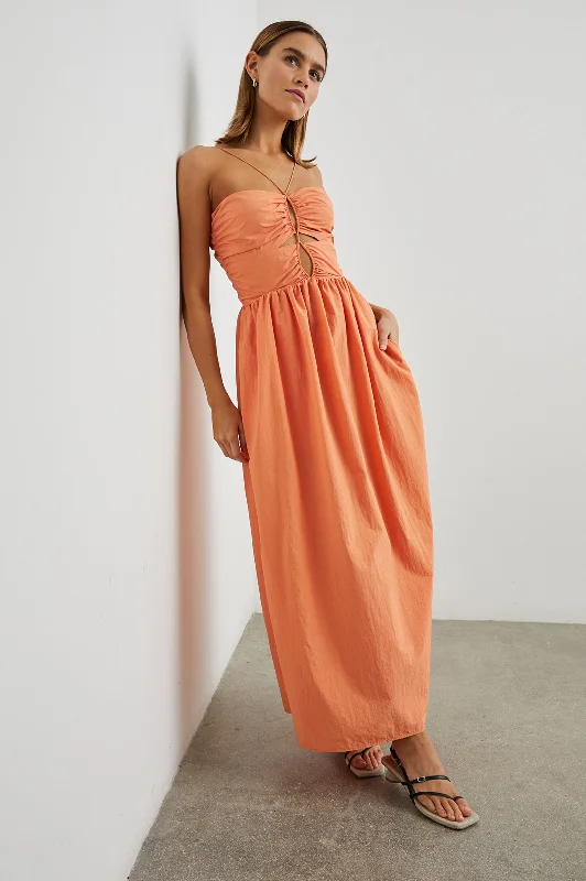 SILVIA DRESS - PAPAYA