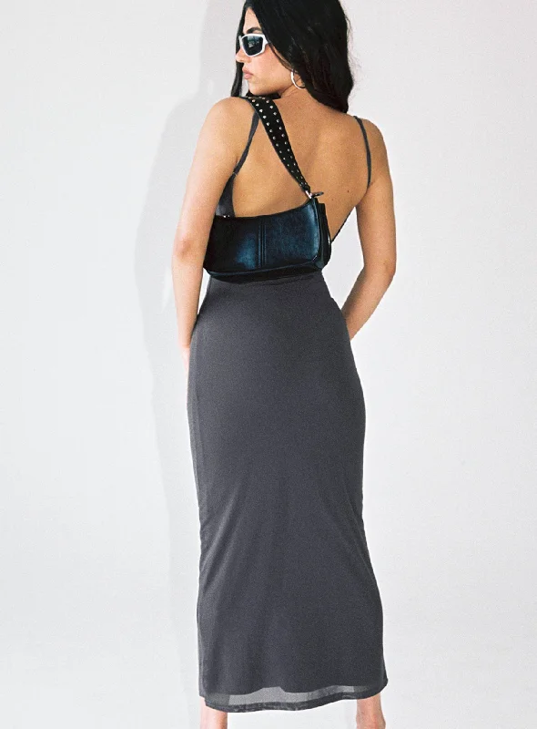 Knox Maxi Dress Slate Petite