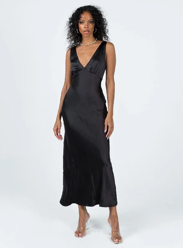 Nellie Maxi Dress Black