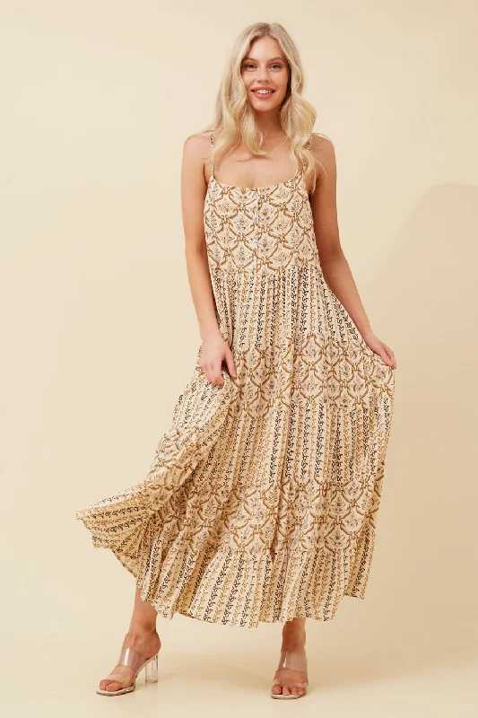 RAISA EMBELLISHED MAXI DRESS