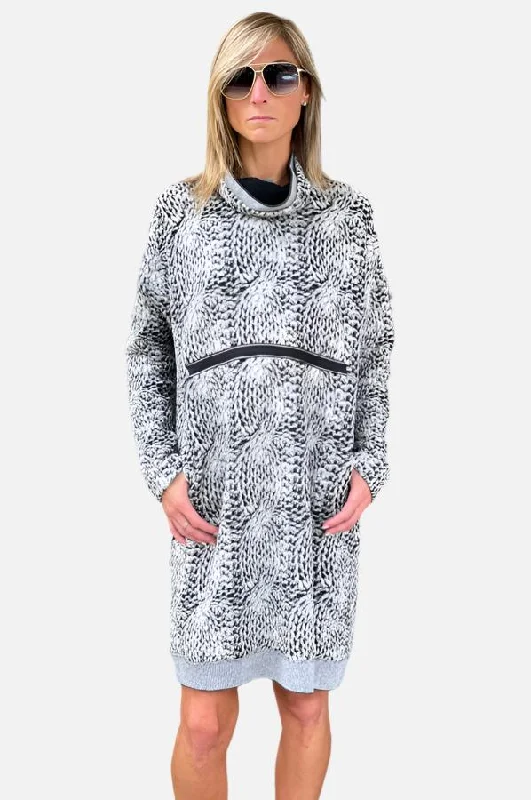 Sweater Dress - Granite